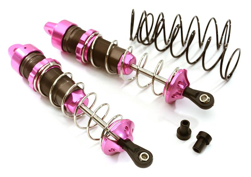 Machined 105mm Rear Big Bore Shocks for Traxxas 1/10 Stampede, Rustler