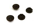 Realistic M4 Size Machined 4mm Serrated Wheel Nuts Flanged for Most 1/10 Scale