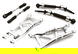 Billet Extended Rear Suspension Kit+Drive Shafts for Traxxas 1/10 Slash 2WD