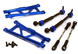 Billet Extended Rear Suspension Kit+Drive Shafts for Traxxas 1/10 Stampede 2WD