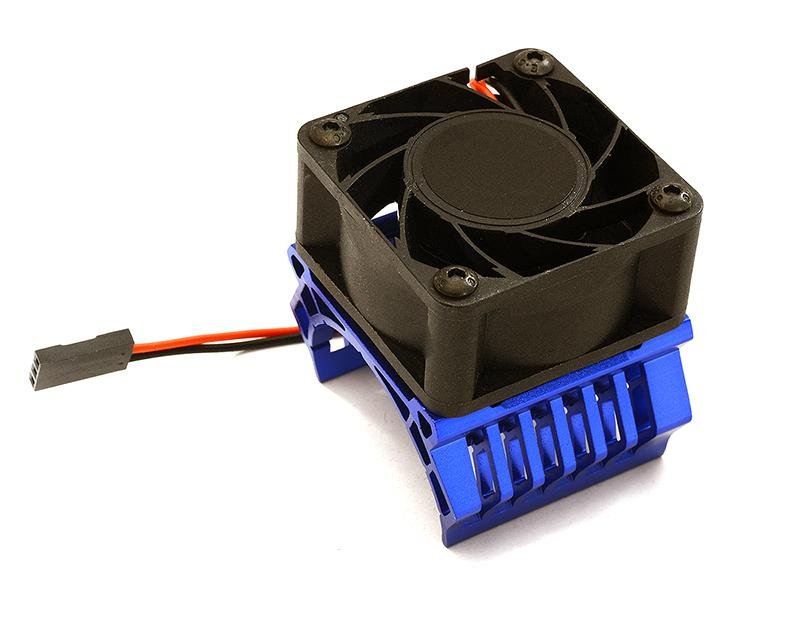 RC Motor Heatsink 10000 RPM ESC Cooling Fan 8.5V/for 1/8 1/5 1/6 RC Sensored Brushless Motor VGEBY 50mm Motor Cooling Fan 