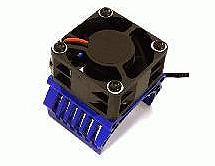 42mm Motor Heatsink+40x40mm Cooling Fan 16k rpm for 1/10 Summit & E-Revo