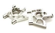 Integy C28615GREY Billet Machined Steering Knuckles for Tamiya 1/10 TA07 PRO