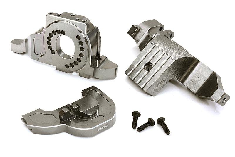 Complete Alloy Motor Mount Conversion Set for TRX-4 Scale & Trail Crawler 