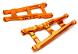 Billet Machined Lower Suspension Arms for Traxxas 1/10 Rustler 4X4