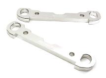 Billet Machined Front Hinge Pin Braces (2) for Losi 1/5 Desert Buggy XL-E