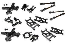 Integy RC Model Hop-ups C28833SILVER Billet Machined Lower Suspension Arms for Losi 1/5 Desert Buggy XL-E Integy RC Model Hop-ups C28833SILVER Billet Machined Lower Suspension Arms for Losi 1/5 Desert Buggy XL-E