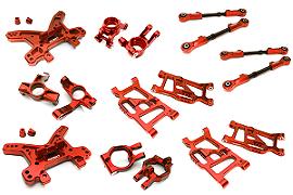 Red Billet Machined Upgrade Conversion Kit for Losi 1/5 Desert Buggy XL-E 1.0
