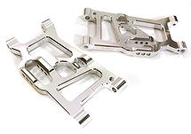 Integy RC Model Hop-ups C28834SILVER Billet Machined Upper Suspension Links for Losi 1/5 Desert Buggy XL-E Integy RC Model Hop-ups C28834SILVER Billet Machined Upper Suspension Links for Losi 1/5 Desert Buggy XL-E