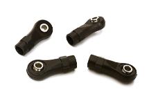 M4 Size Straight 25mm Length Ball Ends Type Tie Rod Ends, w/ 3mm Ball Links