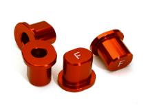 Billet Machined Front Hinge Pin Brace Inserts for Losi 1/5 Desert Buggy XL-E