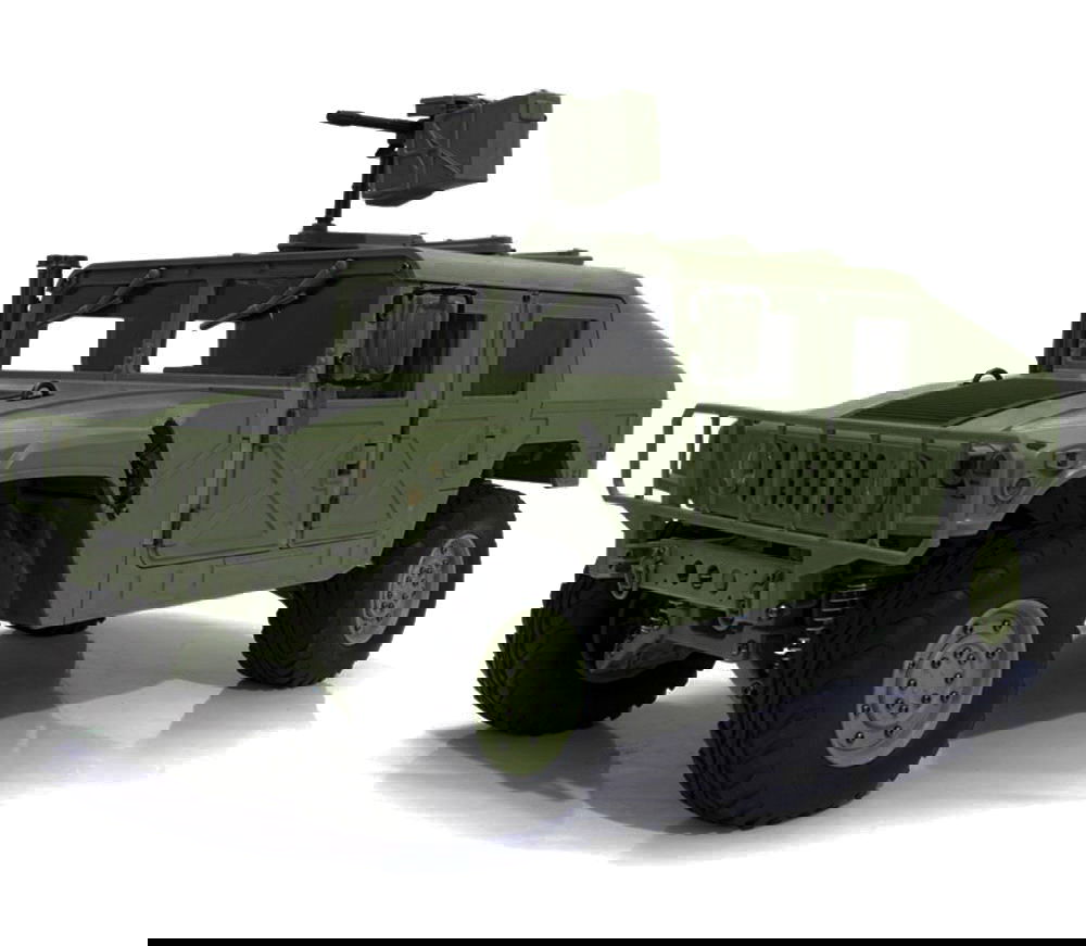 HG P408 1 10 4X4 RC Military H1 ARTR w Partial Electronics