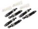Billet Machined Shock Set (6) for Axial SCX10 II 6X6 Off-Road (L=90mm)