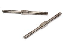 Billet Machined Titanium Turnbuckles 3.0mm x 48mm True Size for On-Road/Off-Road