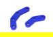 Billet Machined Steering Plates for Element RC 1/10 Scale Enduro Sendero