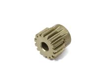 Billet Machined Mod 0.6 Pinion Gear 15T, 3.17mm Bore/Shaft for Brushless R/C