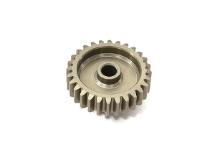 Billet Machined Mod 0.6 Pinion Gear 28T, 3.17mm Bore/Shaft for Brushless R/C