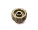Billet Machined 64 Pitch Pinion Gear 32T, 3.17mm Bore/Shaft for Brushless R/C