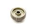 Billet Machined 64 Pitch Pinion Gear 37T, 3.17mm Bore/Shaft for Brushless R/C