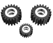 Reduction Planetary Gear JK-25-115 for HG-P801 1/12 8X8 RC Military Truck