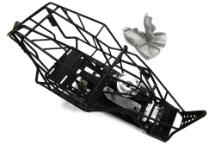 Steel Roll Cage Body w/ Main Gearbox & Motor for Axial 1/10 Wraith 2.2 & RR10