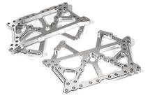 Billet Machined Alloy Main Chassis Side Plates for Tamiya CR-01