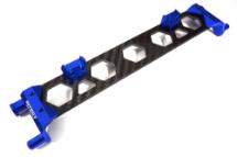 Machined Alloy & Composite Battery Hold-Down Plate for Traxxas 1/10 Maxx 4S