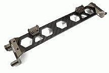 Machined Alloy & Composite Battery Hold-Down Plate for Traxxas 1/10 Maxx 4S