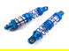 Realistic Dual Spring Shock Set (2) for 1/10 Scale Off-Road R/C (L=70mm)