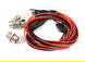 Bright LED (4) Light Kit, Metal Housings for 1/10 & 1/8 Scale RC