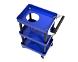 Realistic Scale Model 3-Tier Rolling Metal Storage Organizer Cart for RC