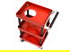 Realistic Scale Model 3-Tier Rolling Metal Storage Organizer Cart for RC