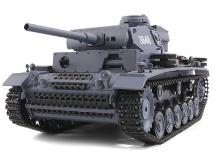 1/16 Scale German Panzer III Type L Tank, 2.4GHz Remote Control Model HL3848-1