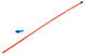 Antenna Tube 320mm + Cap w/ Alloy Mount for RC Boat