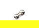 Stainless Steel Linkage Rod Adjuster 2mm L=20mm D=8mm for RC Boat