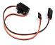 Receiver Type Plugs with On/Off Switch for Futaba & JR Radios