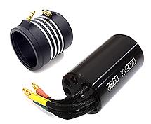 High Performance Water Cooling 2070kV Brushless Motor 3660 Size for RC Boats