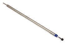 Straight 250mm Long 3mm Stainless Shaft w/ Stainless Stuffing Tube for RC Boat