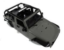Realistic JW10-C Hard Plastic Body Kit for 1/10 Scale Off-Road Crawler WB=313mm