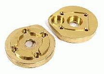 CNC Machined Brass 55g Each Portal Cover (2) for Axial 1/10 SCX10 III