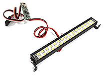 White LED Light Bar 102mm On/Off/Flash w/ 3 Modes for Traxxas, Axial & Tamiya RC