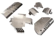 Stainless Steel Armor Skid Plates for Traxxas 1/10 TRX-6 Crawler 6X6 MB G63