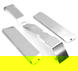 Stainless Steel Armor Skid Plates for 1/10 E-Revo, Revo & Summit Silver