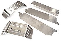 Stainless Steel Armor Skid Plates for Traxxas 1/10 Maxx Truck 4S