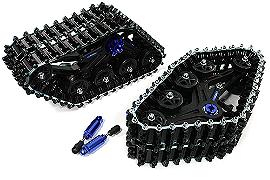Front Snowmobile & Sandmobile (2) for Traxxas 1/10 Maxx 4S Truck, require C29372