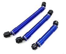 Machined Alloy Center Drive (3) Shafts for Traxxas G63 TRX-6 Scale Trail Crawler