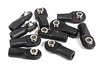 M4 Size Straight 22mm Length Ball Ends Type Tie Rod Ends, w/ 3mm Ball Links