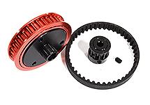 Belt Drive Conversion for Axial 1/10 SCX-10 Type Scale Crawler