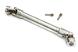 Stainless Alloy 110-132mm Center Driveshaft w/ 5mm ID for 1/10 Off-Road Crawler