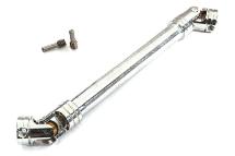 Stainless Alloy 122-148mm Center Drive Shaft w/ 5mm ID for 1/10 Off-Road Crawler